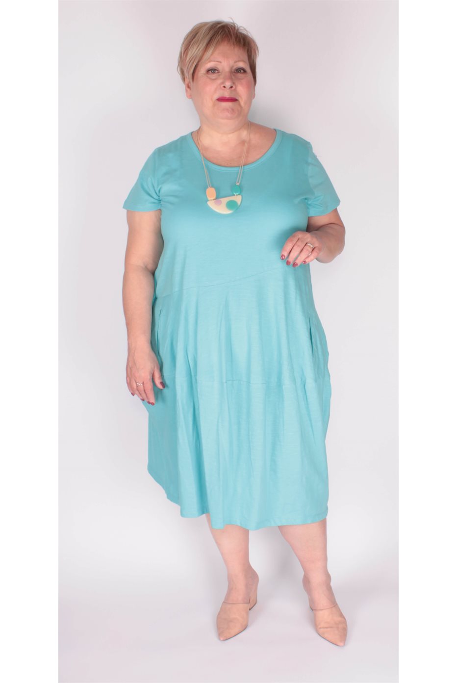 Bubble Dress Turquoise